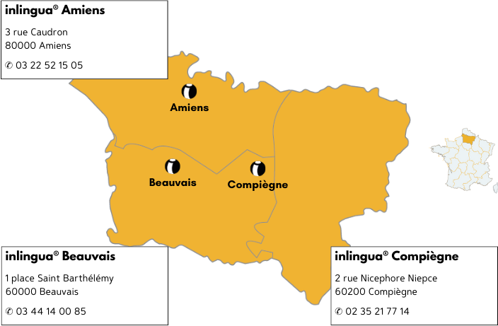 Picardie carte inlingua